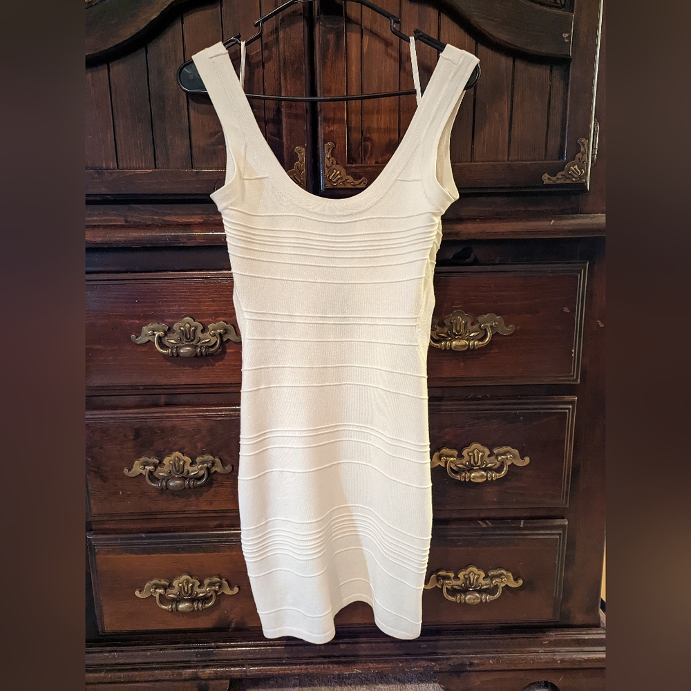 Forever 21 Cream Dress medium